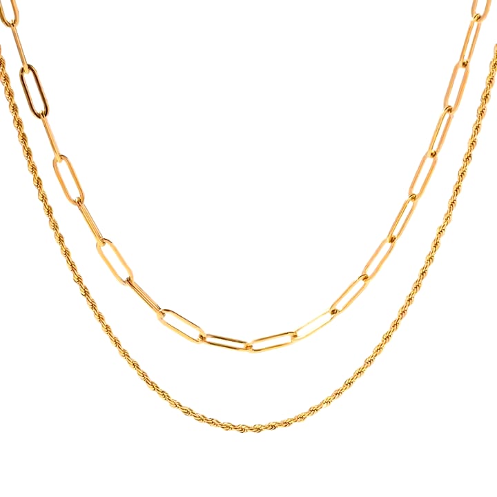 Double Layer Link Chain